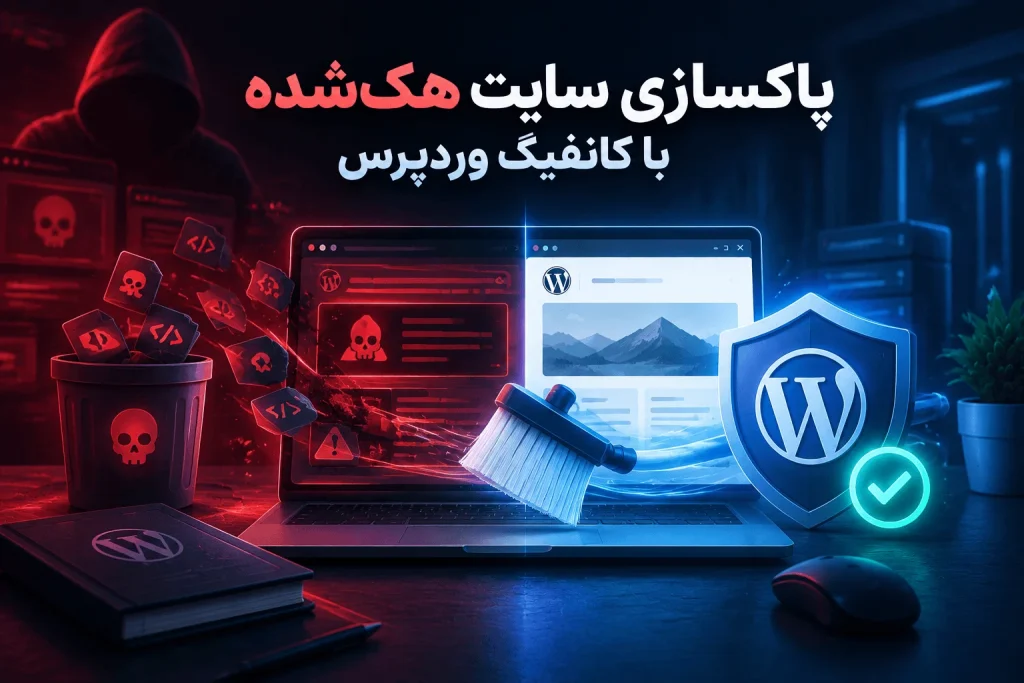 پاکسازی حمله cloaking با سایت کانفیگ وردپرس